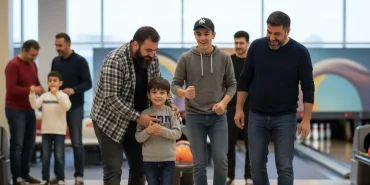 Bilgievlerinde-Baba-ve-Ogullar-Bowling-Pistinde-Bulustu-gemini